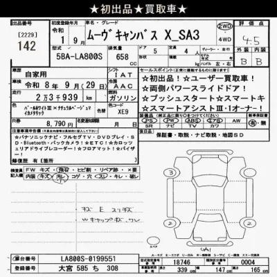 Daihatsu MOVE CANBUS