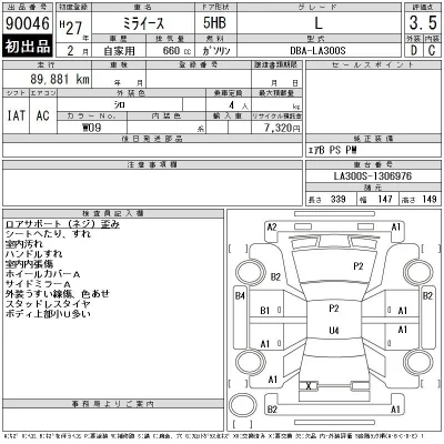Daihatsu MIRA E S