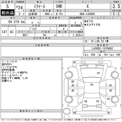 Daihatsu MIRA E S