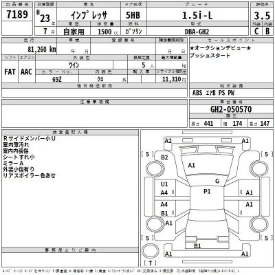 Subaru IMPREZA