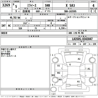 Daihatsu MIRA E S
