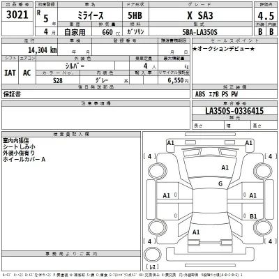 Daihatsu MIRA E S