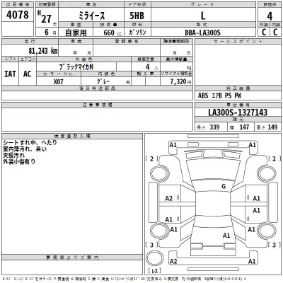 Daihatsu MIRA E S