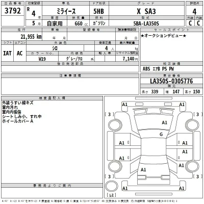 Daihatsu MIRA E S