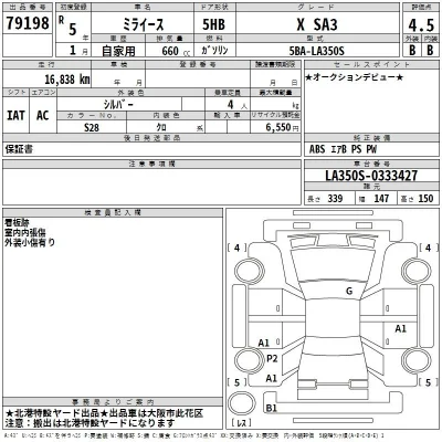 Daihatsu MIRA E S