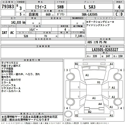 Daihatsu MIRA E S