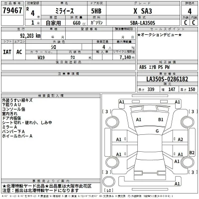 Daihatsu MIRA E S