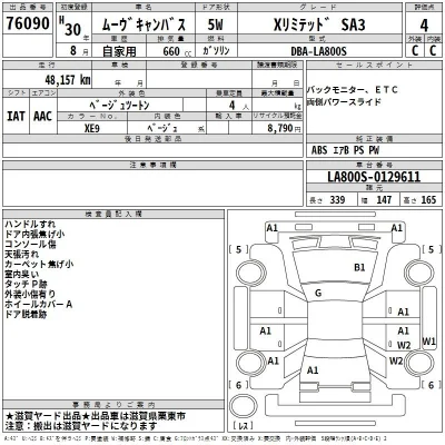 Daihatsu MOVE CANBUS