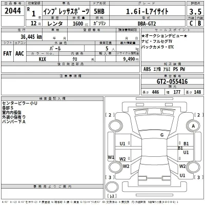 Subaru IMPREZA