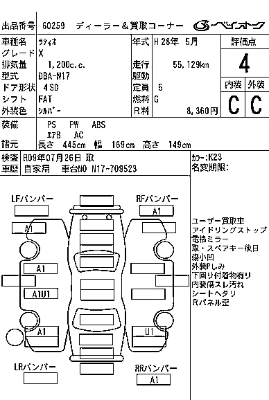 Nissan LATIO