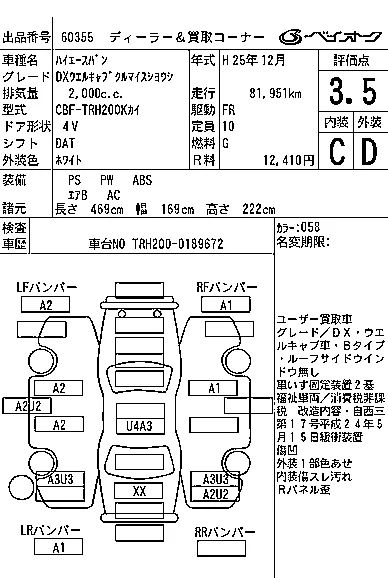 Toyota HiAce Van