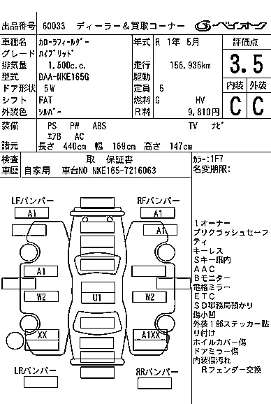 Toyota Corolla Fielder