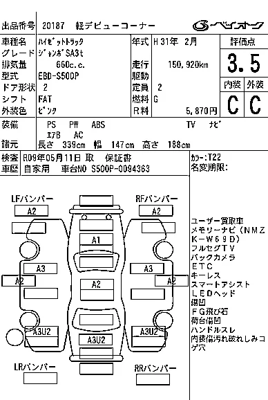 Daihatsu HIJET TRUCK