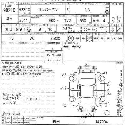 Subaru SAMBAR