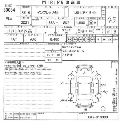 Subaru IMPREZA