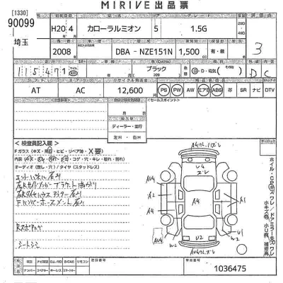 Toyota Corolla Rumion