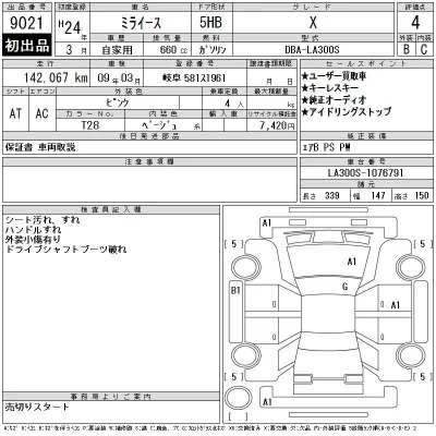 Daihatsu MIRA E S