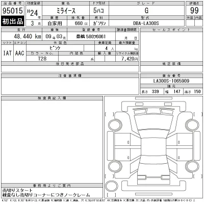 Daihatsu MIRA E S