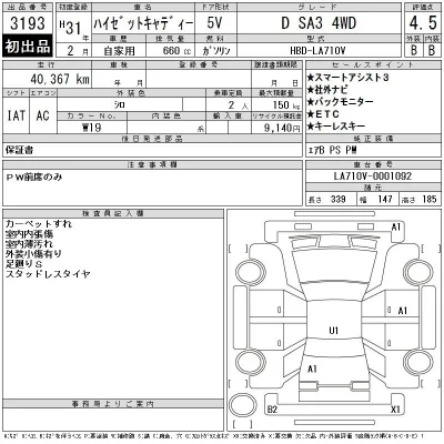 Daihatsu HIJET CADDIE