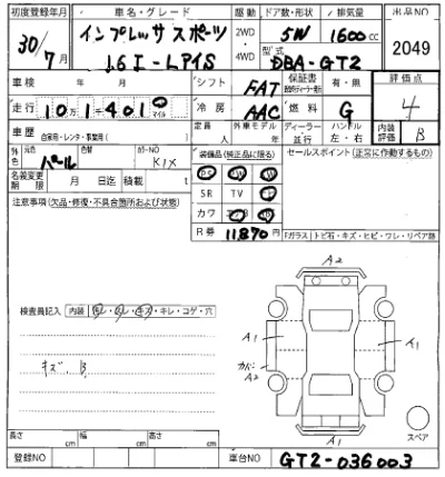 Subaru IMPREZA