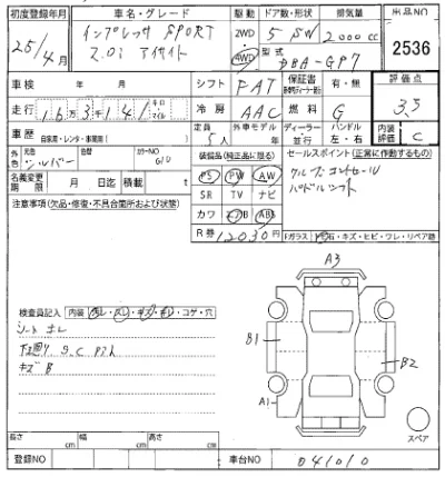 Subaru IMPREZA
