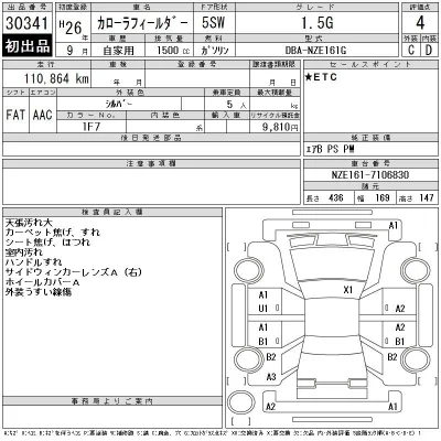 Toyota Corolla Fielder