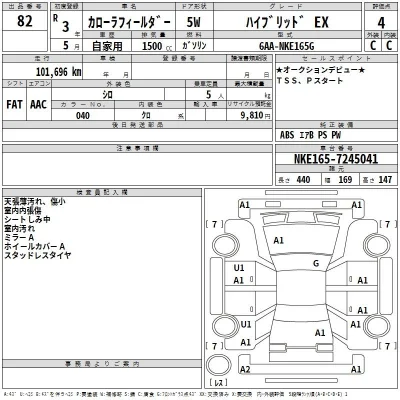 Toyota Corolla Fielder