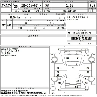 Toyota Corolla Fielder