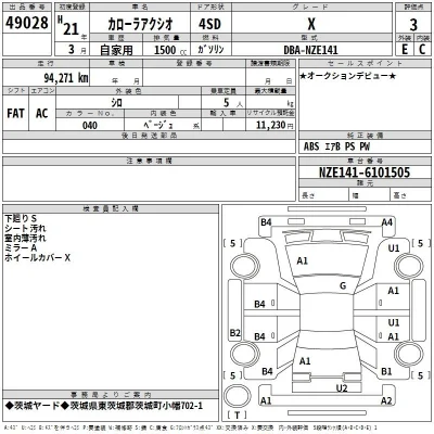 Toyota Corolla Axio