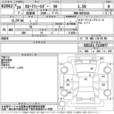 Toyota Corolla Fielder