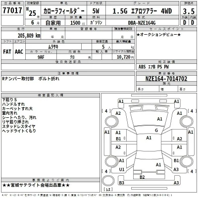 Toyota Corolla Fielder