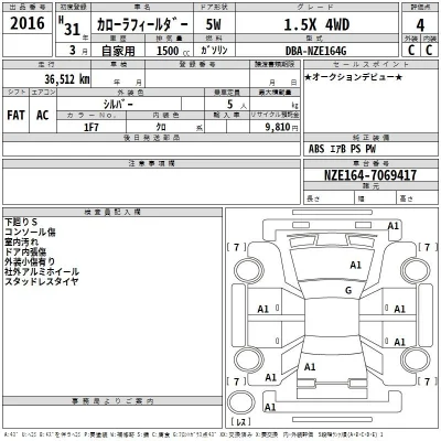 Toyota Corolla Fielder