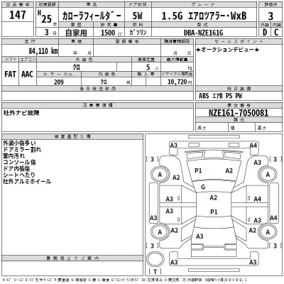 Toyota Corolla Fielder