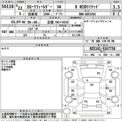 Toyota Corolla Fielder