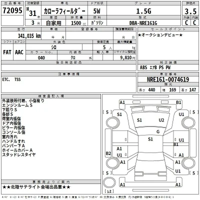 Toyota Corolla Fielder