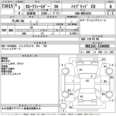 Toyota Corolla Fielder