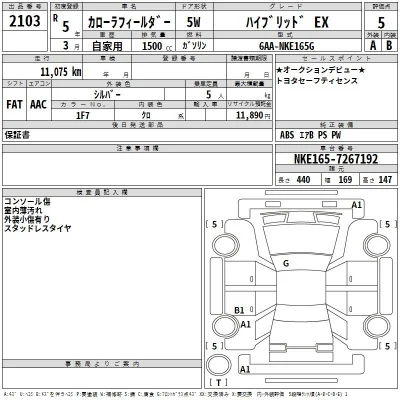 Toyota Corolla Fielder