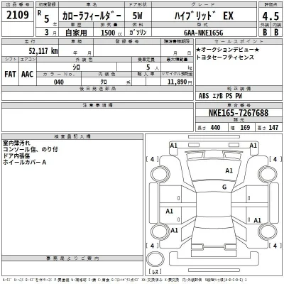 Toyota Corolla Fielder