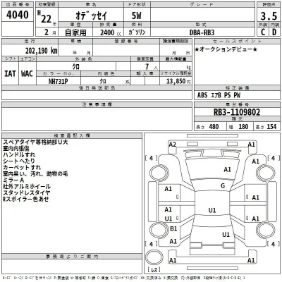 Honda ODYSSEY