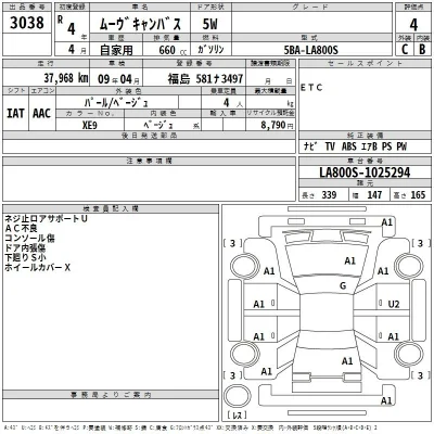Daihatsu MOVE CANBUS