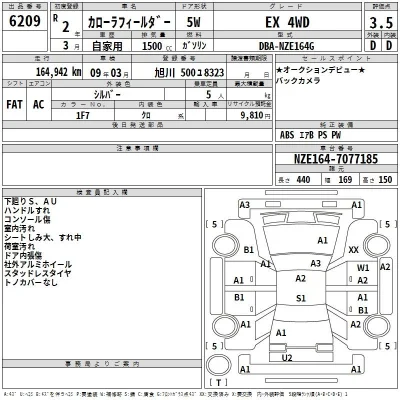 Toyota Corolla Fielder