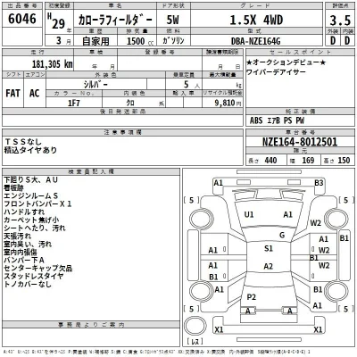 Toyota Corolla Fielder