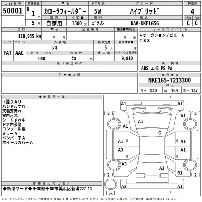 Toyota Corolla Fielder