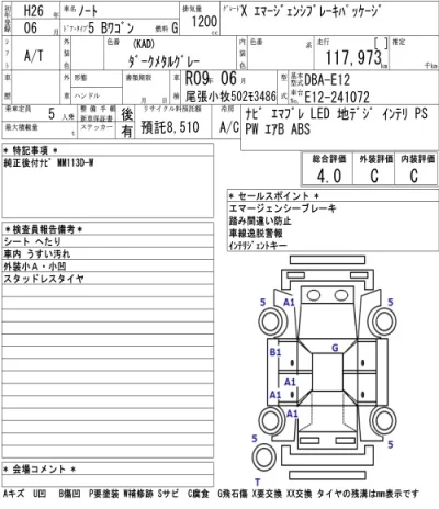 Nissan NOTE