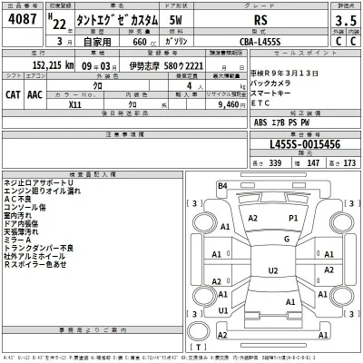 Daihatsu TANTO EXE