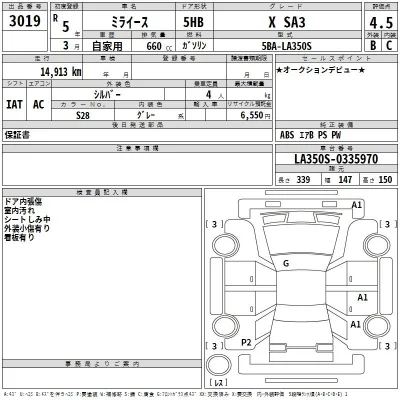 Daihatsu MIRA E S