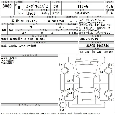 Daihatsu MOVE CANBUS
