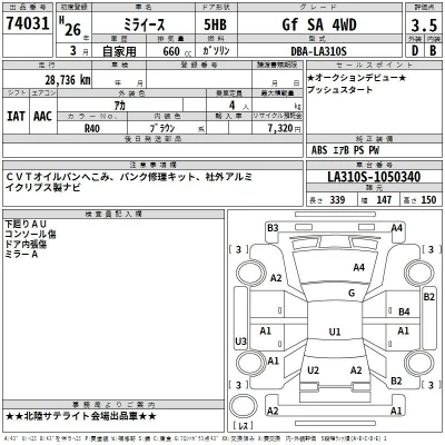 Daihatsu MIRA E S