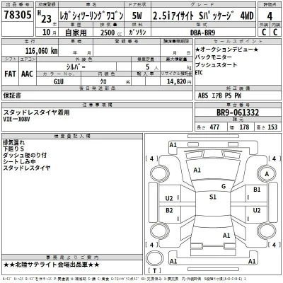 Subaru LEGACY