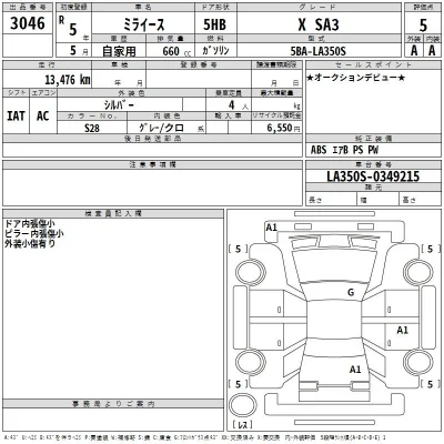 Daihatsu MIRA E S
